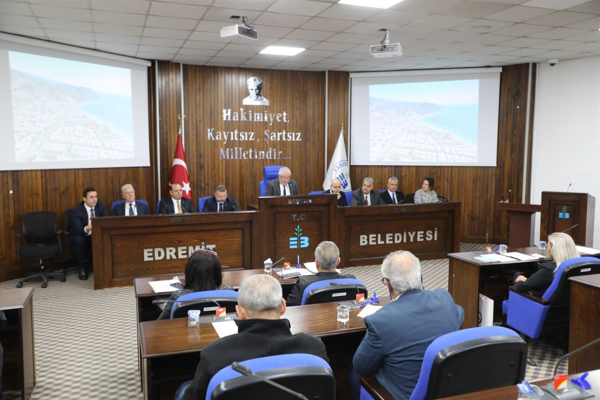 Edremit’te yılın ilk Muhtarlar Toplantısı yapıldı Edremit’te yılın ilk Muhtarlar Toplantısı yapıldı