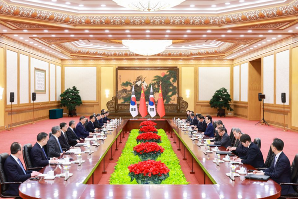 Cumhurbaşkanı Xi, KC Cumhurbaşkanı Lee Jae-myung ile görüştü