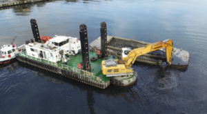 Haliç’te temizlik çalışmaları