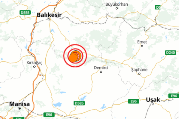 Balıkesir’de deprem Balıkesir’de deprem