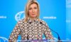 Zakharova: Türkiye, uzun yıllara dayanan bir ortağımızdır Zakharova: Türkiye, uzun yıllara dayanan bir ortağımızdır