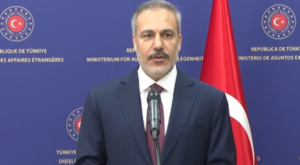 Bakan Fidan, Litvanya Cumhurbaşkanı Nauseda ile bir araya geldi