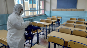 Bayrampaşa’da okullar dezenfekte ediliyor