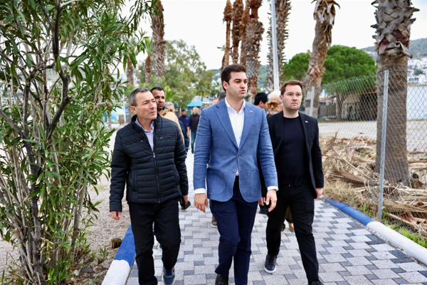 Başkan Mandalinci, saha ziyaretlerine devam ediyor