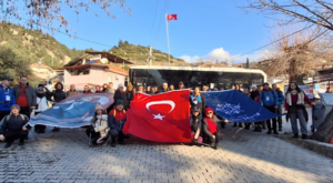 Buharkent’te doğa yürüyüşü etkinliği