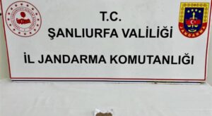 Şanlıurfa’da narkotik operasyonu