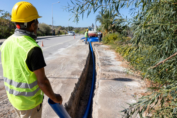 Çeşme’de içme suyu altyapısı yenilendi Çeşme’de içme suyu altyapısı yenilendi
