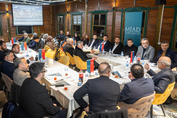 Başkan Er, MİAD Malatya Şubesi heyetiyle bir araya geldi