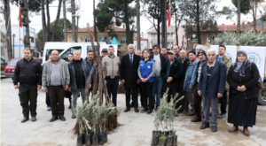 Büyükşehir’den Ula’da üreticiye zeytin ve ceviz fidanı desteği