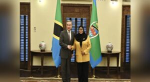 Tanzanya Cumhurbaşkanı Hassan Dışişleri Bakanı Wang’ı kabul etti