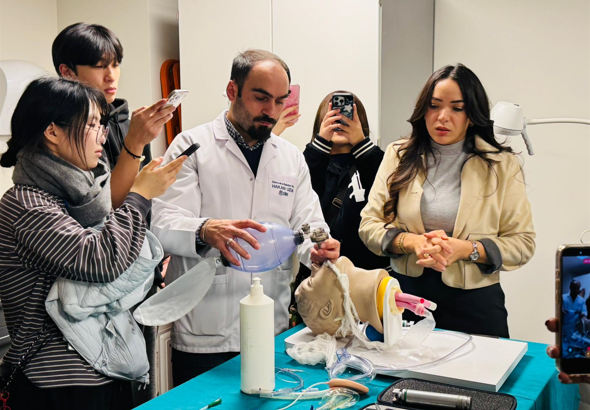 Kore Daegu Haany Üniversitesi Tıp Fakültesi öğrencileri RTEÜ’de ağırlandı