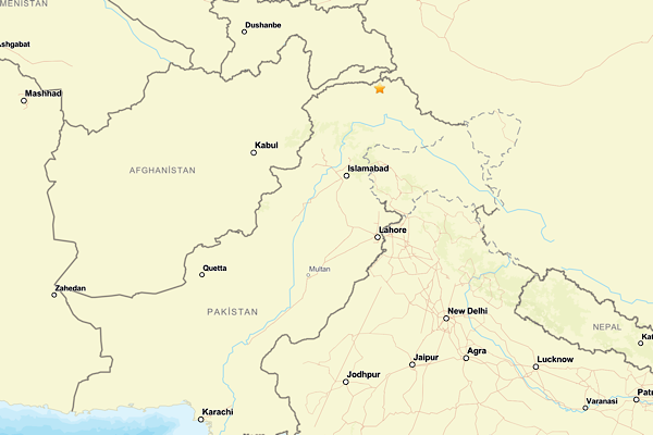 Pakistan’da deprem