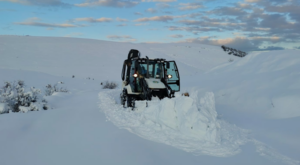 Malatya’da karla mücadele sürdürülüyor