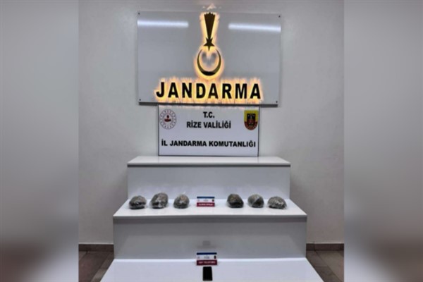 Rize’de uyuşturucu operasyonu