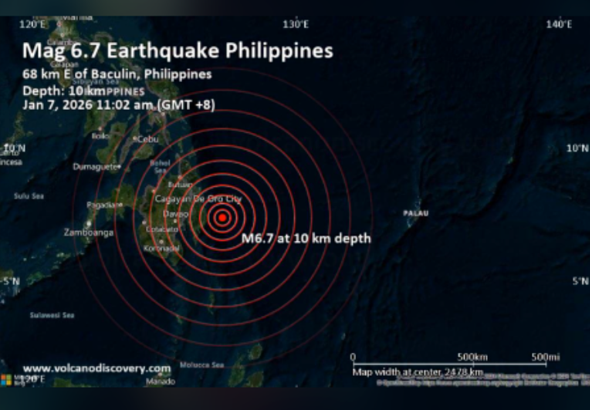 Filipinler’de 6,4 büyüklüğünde deprem meydana geldi