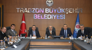 Trabzon’da ulaşım ve altyapı masaya yatırıldı