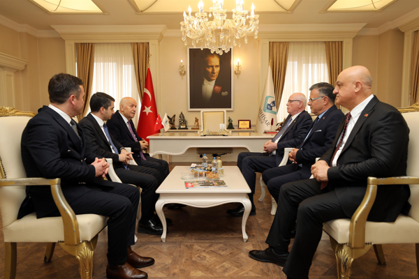 İç Anadolu Belediyeler Birliği Encümen Toplantısı, Zaimağa Konağı’nda yapıldı