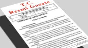 Resmi Gazete başlıkları