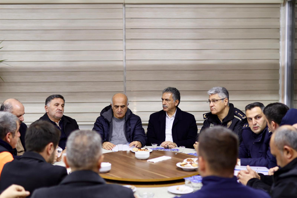 Afet ve acil durumlara yönelik toplantı gerçekleşti