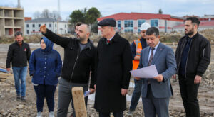 Başkan Özlü, “Atılım Yılı” projelerini yerinde inceledi