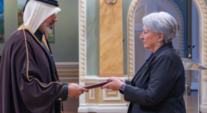 Kanada Genel Valisi , Katar’ın Ottawa Büyükelçisi’nin güven mektubunu kabul etti