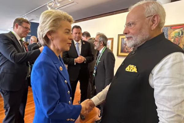 AB Hindistan ile ‘tüm anlaşmaların anası’ olarak nitelendirilen ticaret anlaşması imzaladı AB Hindistan ile ‘tüm anlaşmaların anası’ olarak nitelendirilen ticaret anlaşması imzaladı