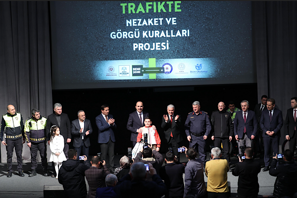 “Sürdürülebilir Ulaşımda Nezaket ve Görgü Kuralları” yarışmasının ödülleri verildi