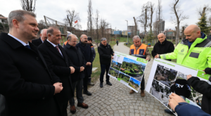 İBB Başkanvekili Aslan Beylikdüzü’nde yatırımları inceledi