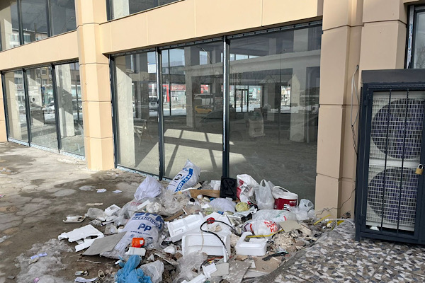 Van’da izinsiz moloz dökümüne karşı saha denetimi gerçekleştirildi