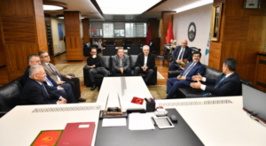 Başkan Büyükkılıç, Bakan Yardımcısı Poyraz ve Genel Müdür Eyigün’ü konuk etti