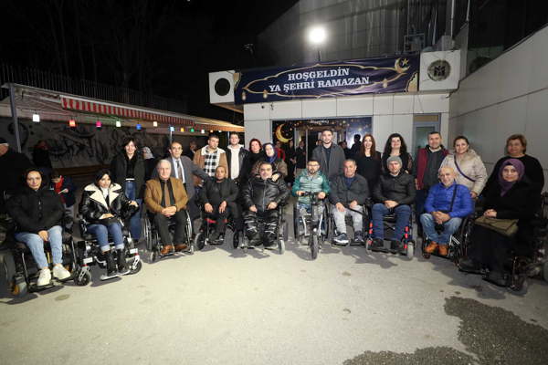 Yenimahalle Belediyesi’nde engelli bireylere yönelik iftarda programı
