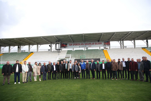 Yenilenen Serik İsmail Ogan Stadı hizmete açıldı Yenilenen Serik İsmail Ogan Stadı hizmete açıldı