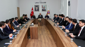 Ordu’da İl Güvenlik Asayiş ve Koordinasyon Toplantısı yapıldı