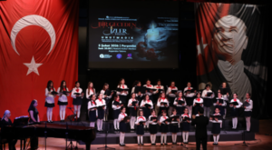 Antalya’daki çocuk koroları depremde hayatını kaybedenleri andı