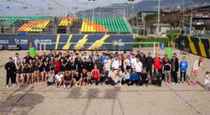 Plaj Voleybolu Halk Şampiyonası’nın şubat etabı tamamlandı