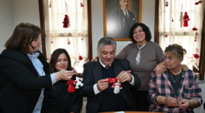 Başkan Gürel: Marteniçka geleneği anlamlı bir mirastır