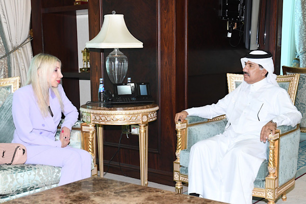 Al Hammadi, Kıbrıs Cumhuriyeti Dışişleri Bakanlığı Siyasi Direktörü Shambos ile görüştü Al Hammadi, Kıbrıs Cumhuriyeti Dışişleri Bakanlığı Siyasi Direktörü Shambos ile görüştü