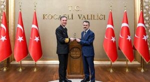 Donanma Komutan Yardımcısı Koramiral Payal, Vali Aktaş’ı ziyaret etti