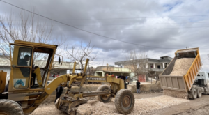 Eyyübiye’nin kırsal mahalle yollarında çalışmalar sürüyor Eyyübiye’nin kırsal mahalle yollarında çalışmalar sürüyor