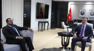 Al Khulaifi, Ankara’da Türkiye Dışişleri Bakanı Fidan ile görüştü