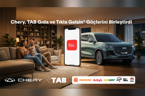 Chery, TAB Gıda ve Tıkla Gelsin arasında iş birliği Chery, TAB Gıda ve Tıkla Gelsin arasında iş birliği