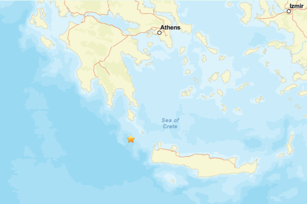 Yunanistan’da deprem