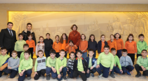 Öğrencilerden Başkan Ünlüce’ye ziyaret