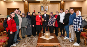 Derneklerden Vali Aktaş’a ziyaret