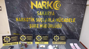 Sakarya’da uyuşturucu operasyonu düzenlendi Sakarya’da uyuşturucu operasyonu düzenlendi