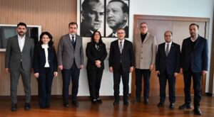 Başkan Çerçioğlu’na ziyaret