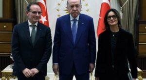 Cumhurbaşkanı Erdoğan, İtalya Büyükelçisi Manzo’yu kabul etti