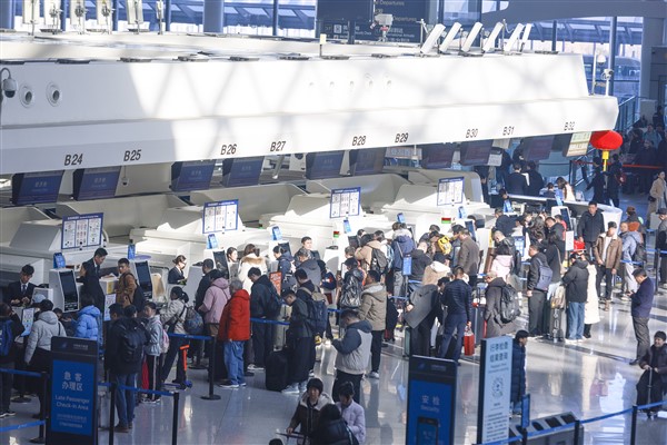 Çin’in sivil havalimanlarında yeni rekorlar Çin’in sivil havalimanlarında yeni rekorlar