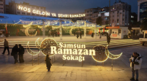 Samsun’da Ramazan Sokağı Cumhuriyet Meydanı’nda başladı