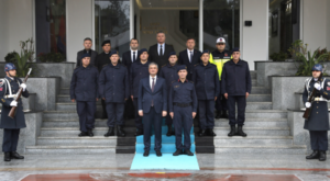 Vali Yavuz’dan İl Jandarma Komutanlığına ziyaret